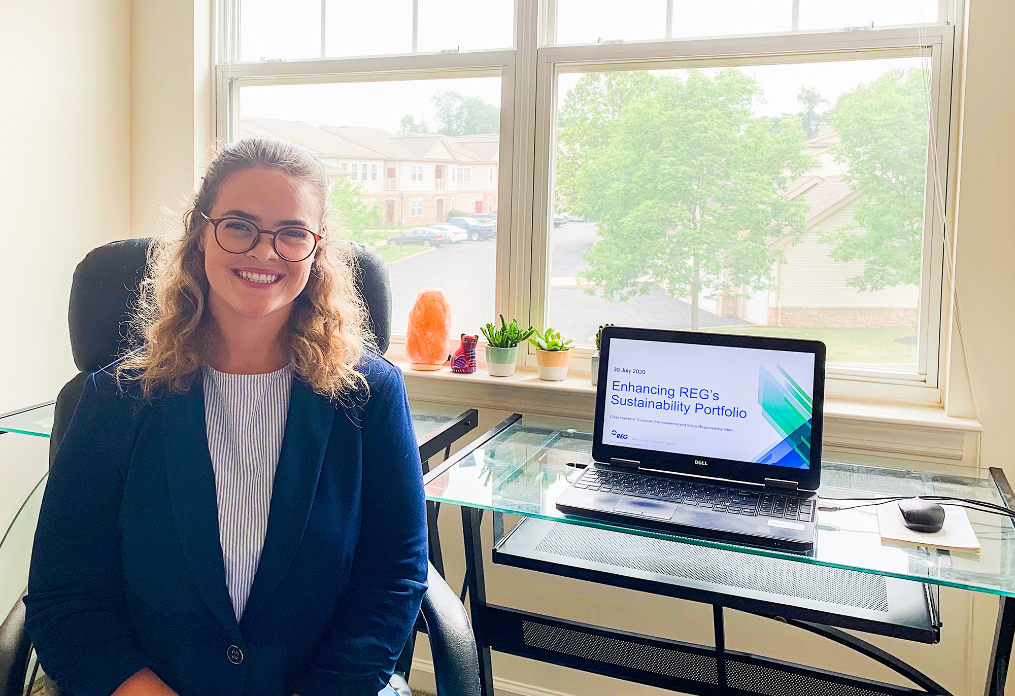 Claire A. Hampton '21 Interns with Renewable Energy Group