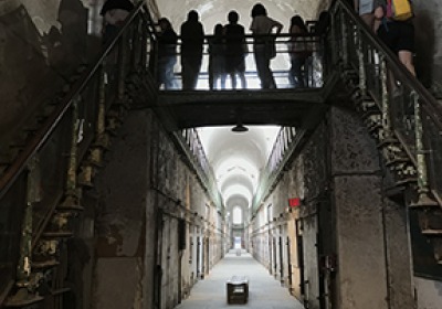 Students at Eastern State Penitentiary