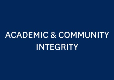 student success - feature - academic and community integrity