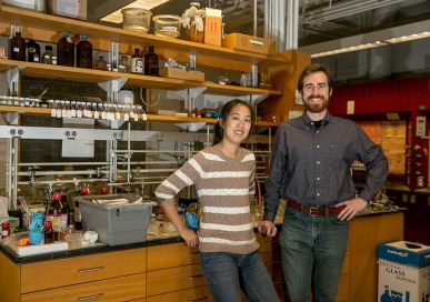 Meredith Skiba A.B. &#039;12 and Ben Williams Ph.D. &#039;15