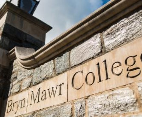 Bryn Mawr College Sign