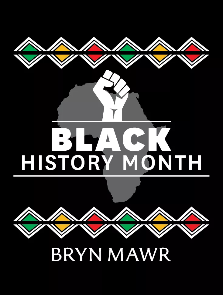 Black History Month at Bryn Mawr College Logo