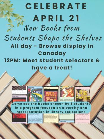 invitation to library reception April 21