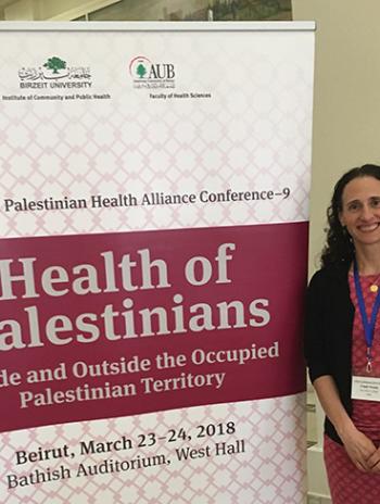 Cindy Sousa - Health of Palestinians Inside and Outside the Occupied Palestinian Territory