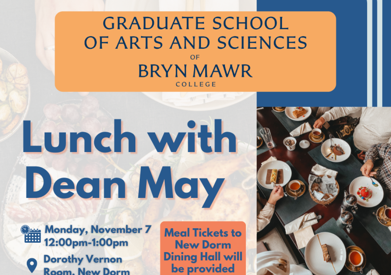 Lunch with Dean May poster