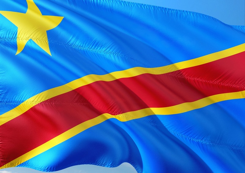 The Democratic Republic of Congo Flag