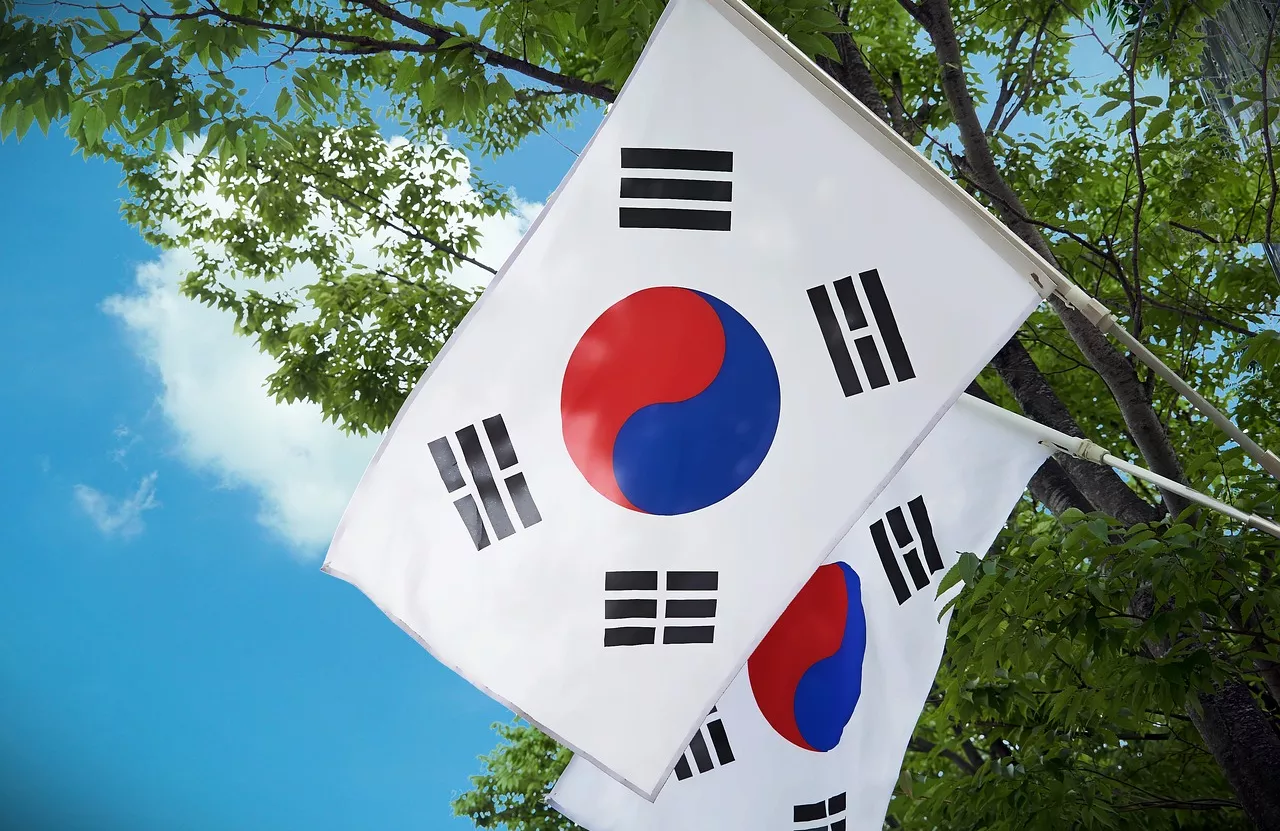 korean-flag Stock