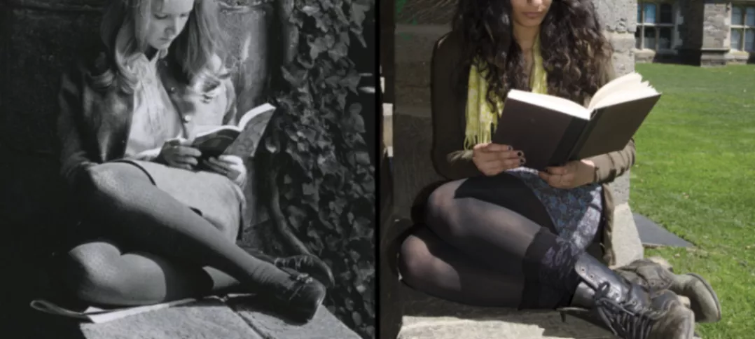 Then and Now - Studying in the Cloisters