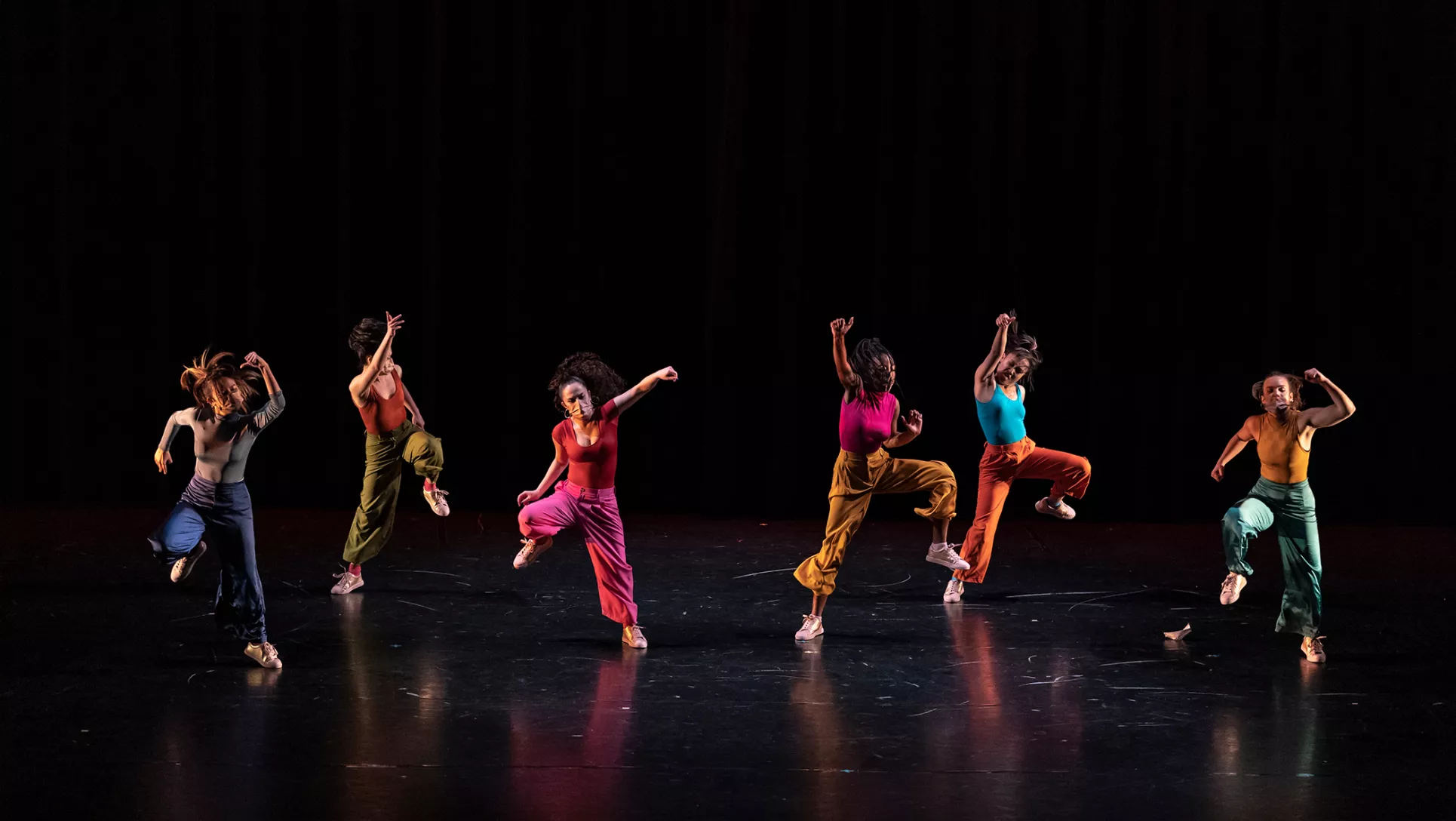 Image of dancers on stage