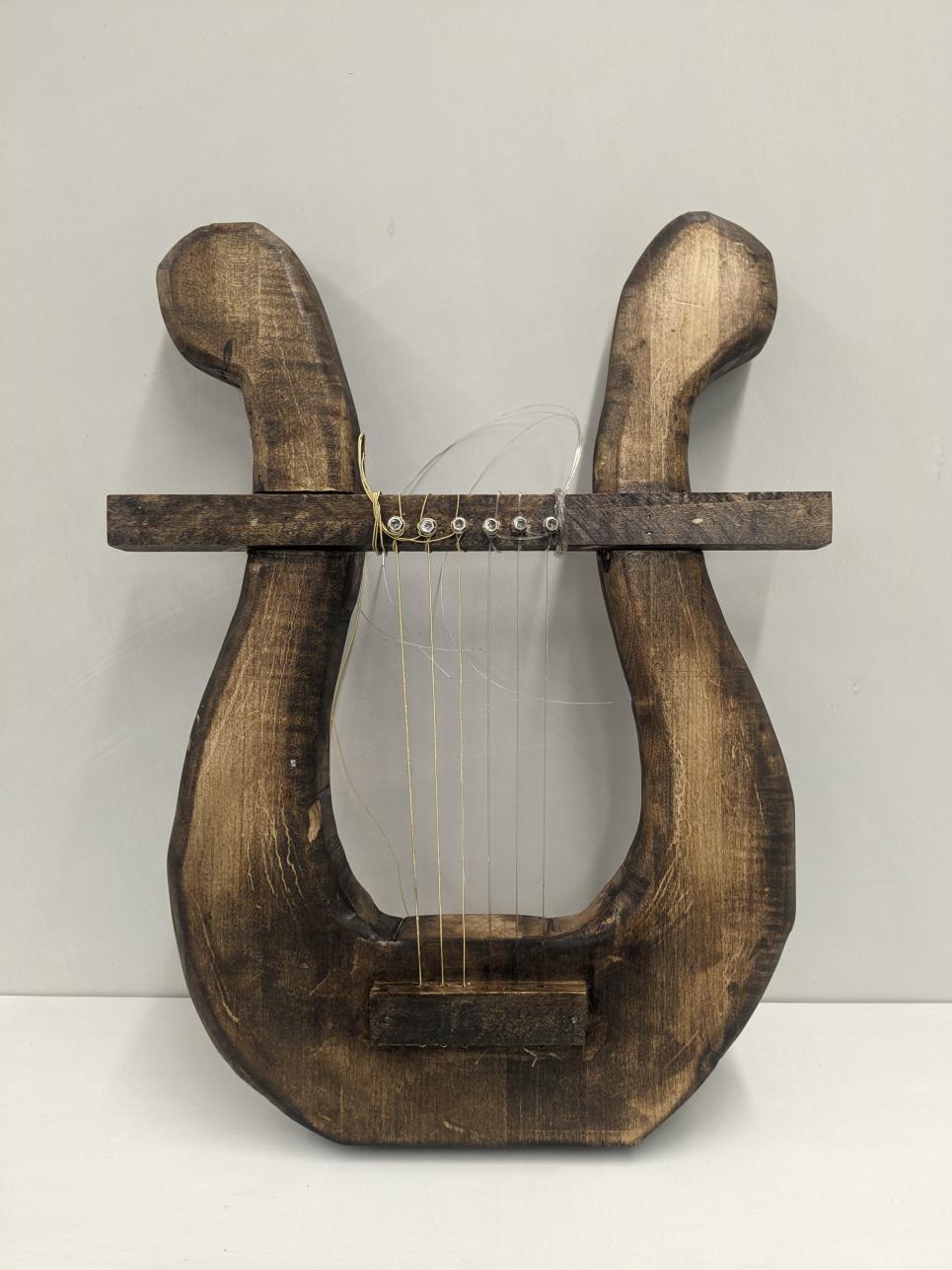 Recreation of an ancient lyre
