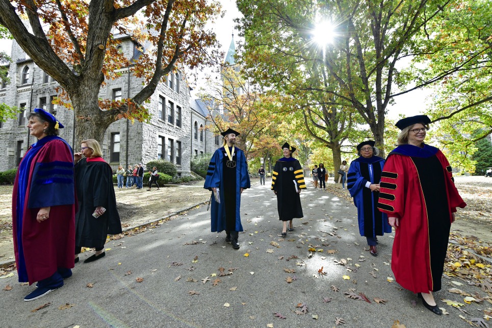 The Inauguration of our 10th President, Wendy Cadge.