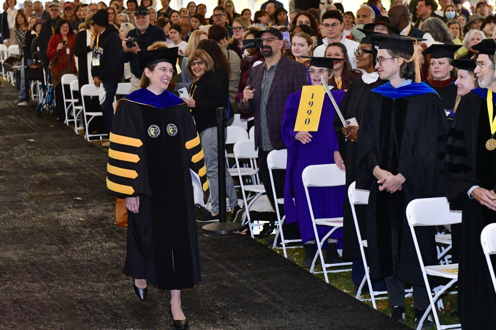 The Inauguration of our 10th President, Wendy Cadge.