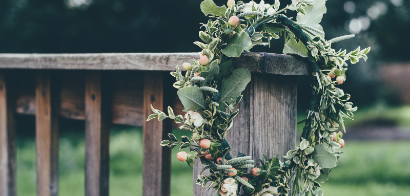 Flower Crown and bench image