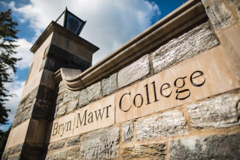 The Entrance to Bryn Mawr College