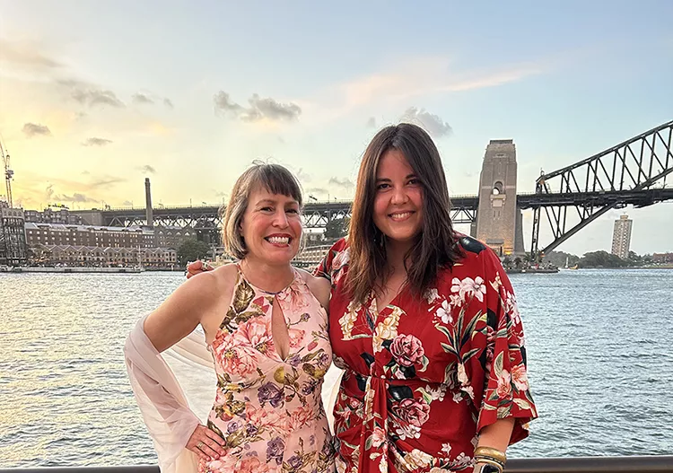 Tamar Hodos and Ioana Dumitru in Sydney