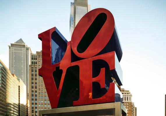 Philadelphia LOVE Sign