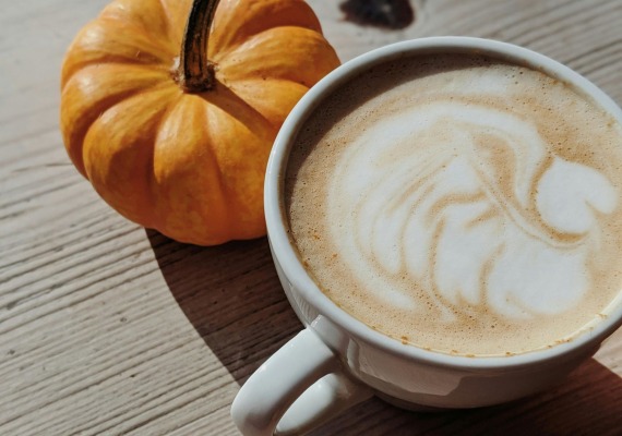 Coffee and pumpkin stock