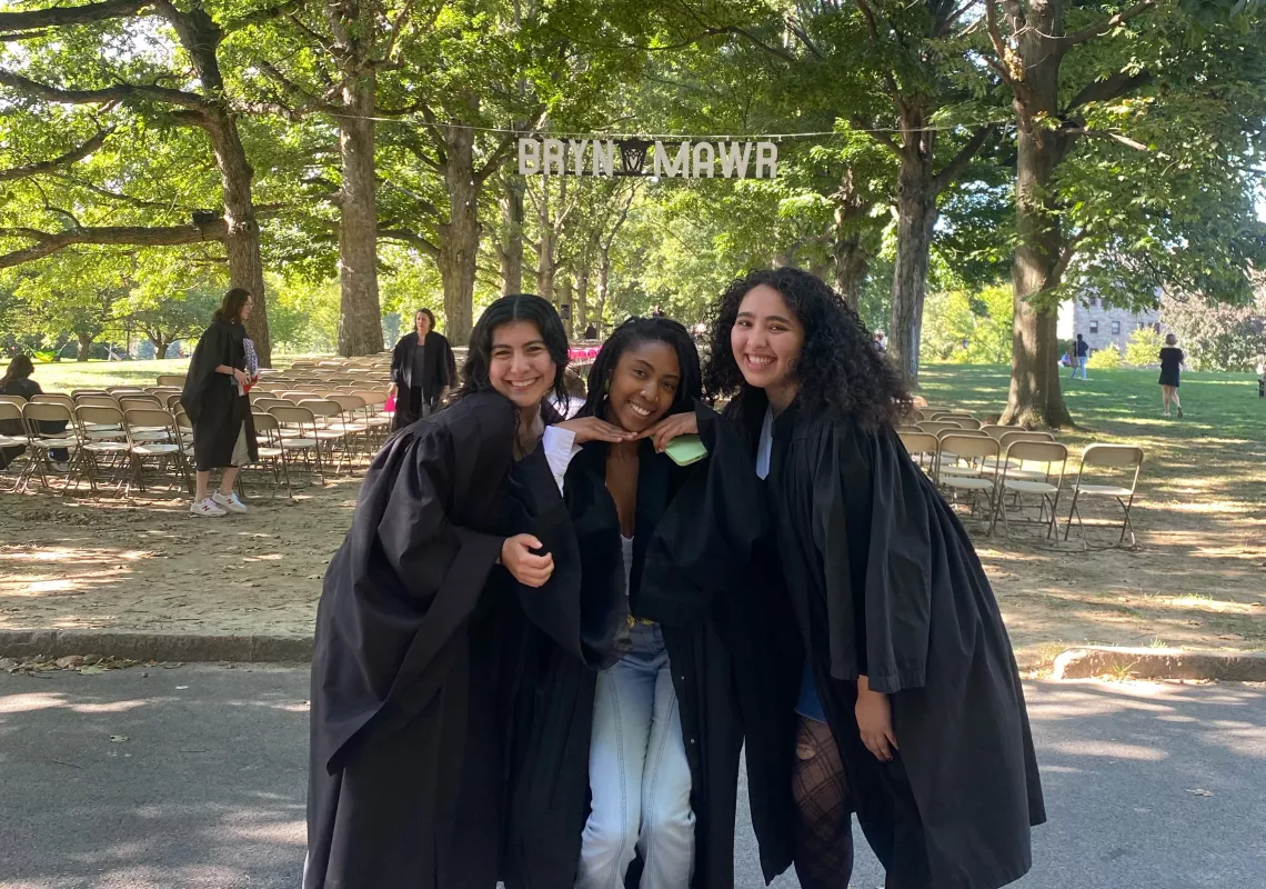 Sofia and friends at Convocation