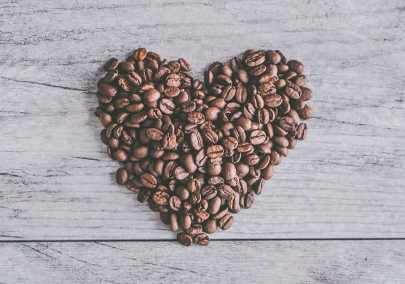 Coffee heart