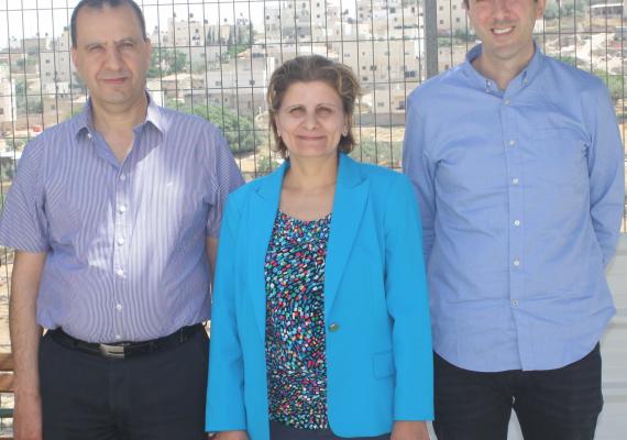 Byers, Hreish and Fareed in Palestine