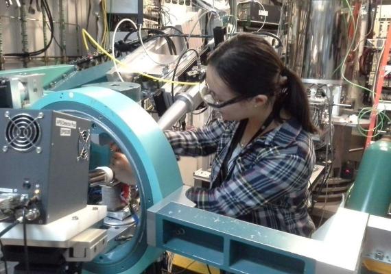 Annabelle Working at Argonne National Laboratory