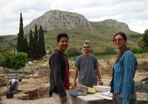 Corinto excavation