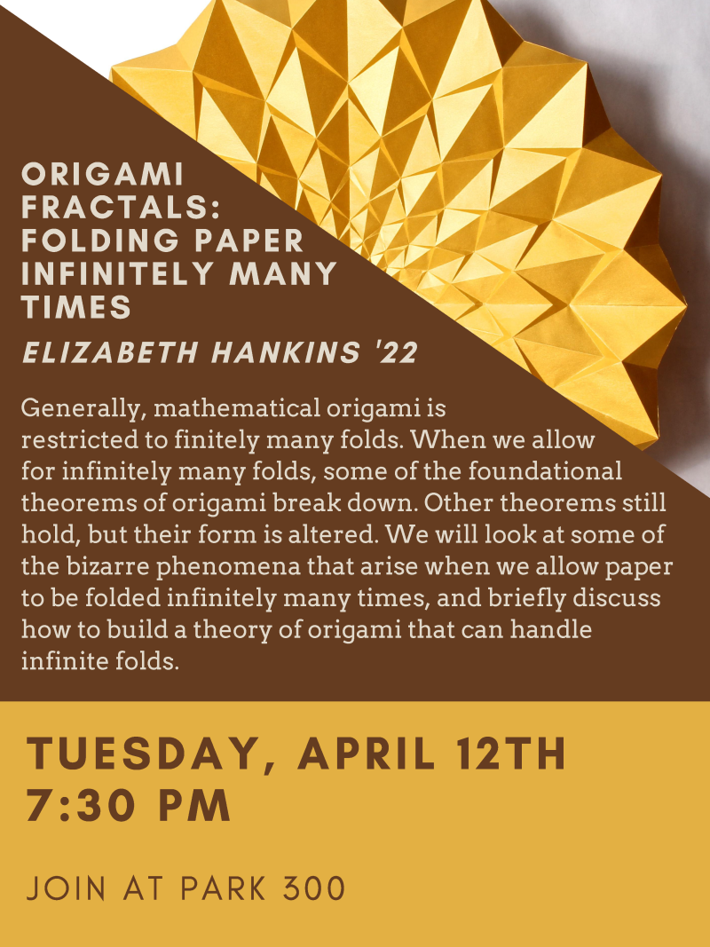 Origami Fractals Poster