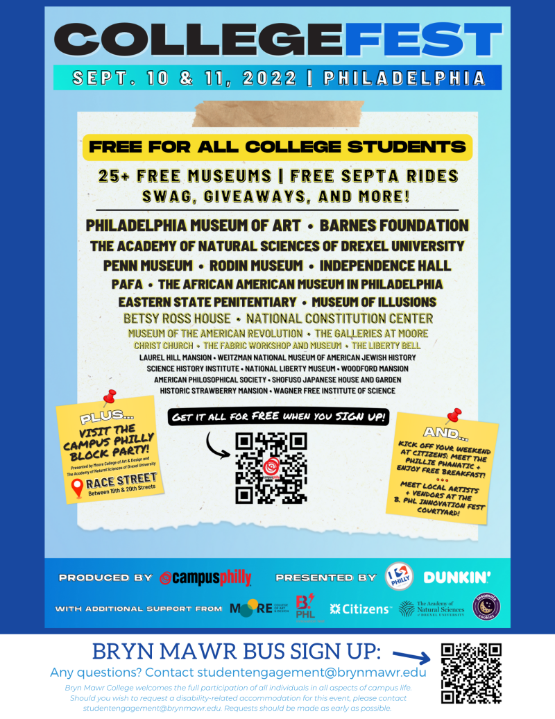 College Fest 2022 poster