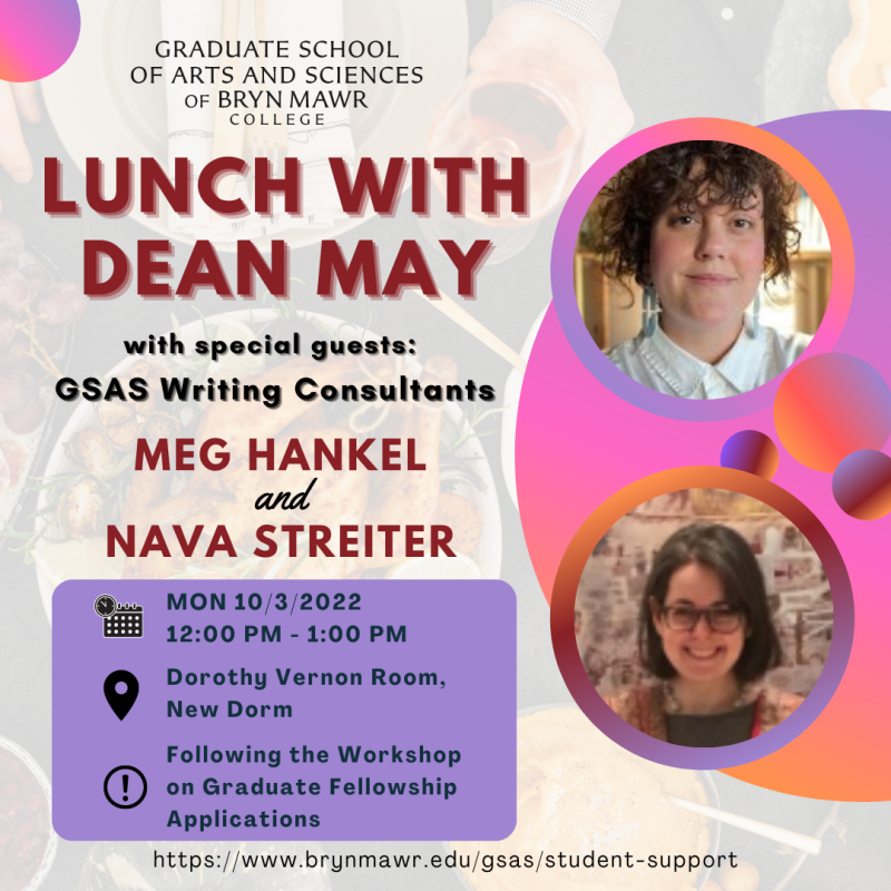 Lunch with Dean May Cheng poster