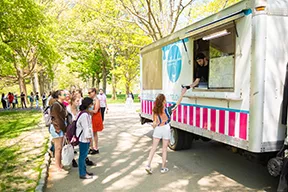 Old Library Ice Cream Event