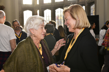 Alums speaking at Inauguration