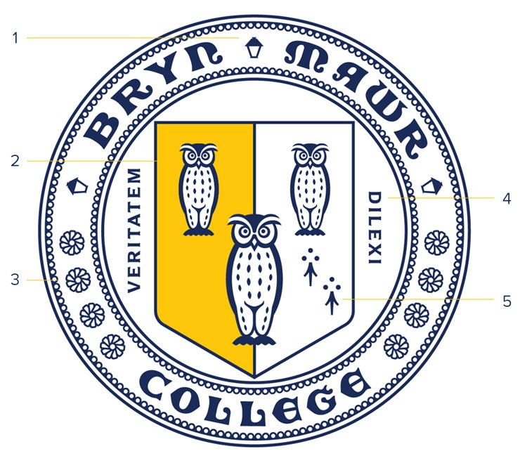 design - college seal - details