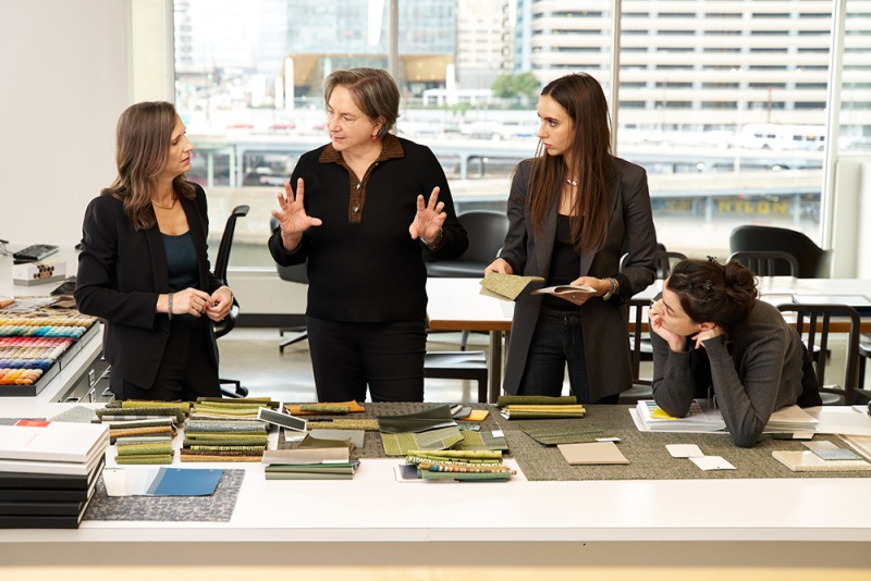 SENNAH LOFTUS, DANIELA HOLT VOITH, NINA VOITH, AND MARIAM MSHVIDOBADZE. PHOTOS BY AUSTEN HART.