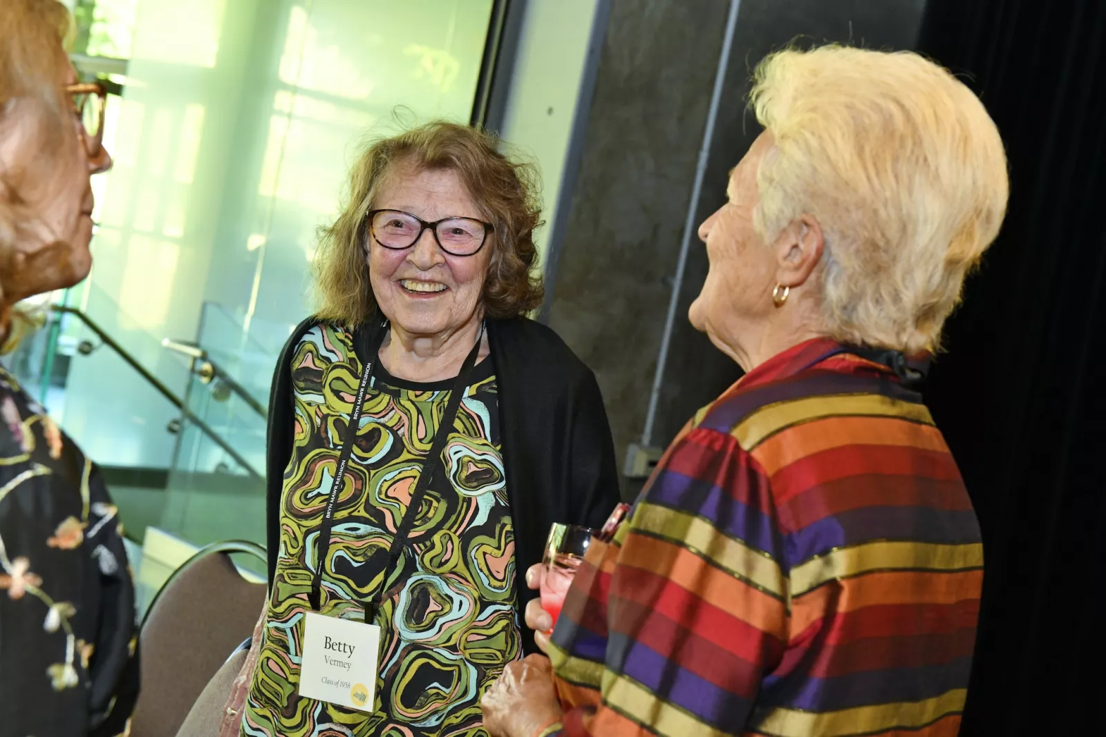 Betty Vermey at a recent Reunion