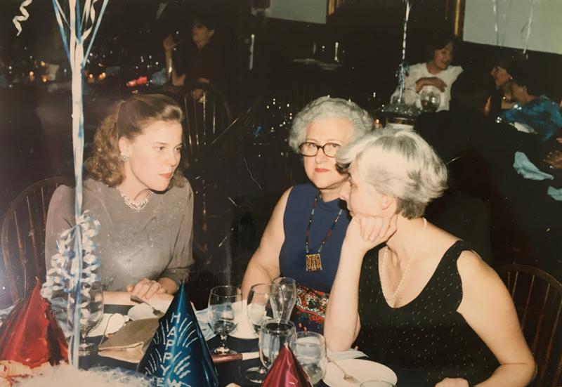 Ann Steiner, Bruni Ridgway, and Gloria Ferrari