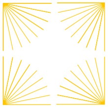 design - graphics - light rays - quarter rays